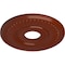 Ekena Millwork Berkshire Ceiling Medallion (Fits Canopies up to 7"), 15 3/4"OD x 3 7/8"ID x 3/4"P, Firebrick CM15BEFIF - alternate 2